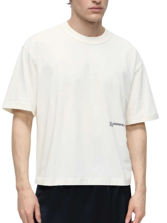 Karl Lagerfeld T-shirt Crem