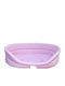 Ikaros Poof Dog Bed Pink 57x37cm