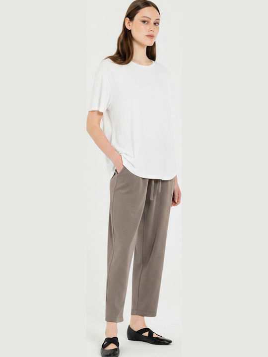 Philosophy Wear Damen T-Shirt Weiß