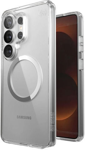 Speck Presidio Perfect-clear Magnet Samsung Galaxy S26 Ultra Magsafe Case Clear Clear Silver 151063-3240