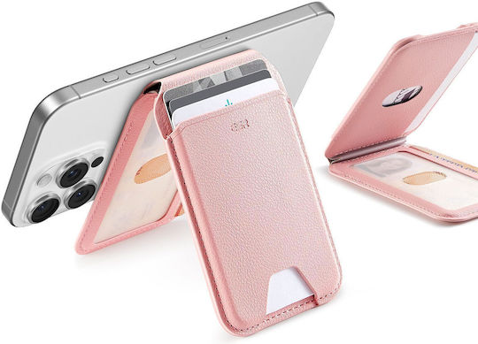 Esr Magsafe Aura Wallet Fold Stand Bublegum Pink