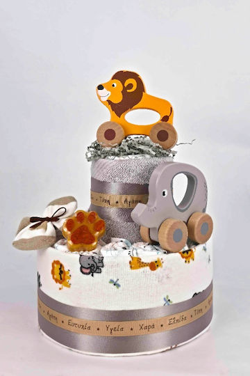 Dama Koupa Χειροποίητο Diaper Cake για Αγόρι