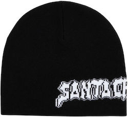 Santa Cruz Beanie Unisex Strickmütze in Schwarz