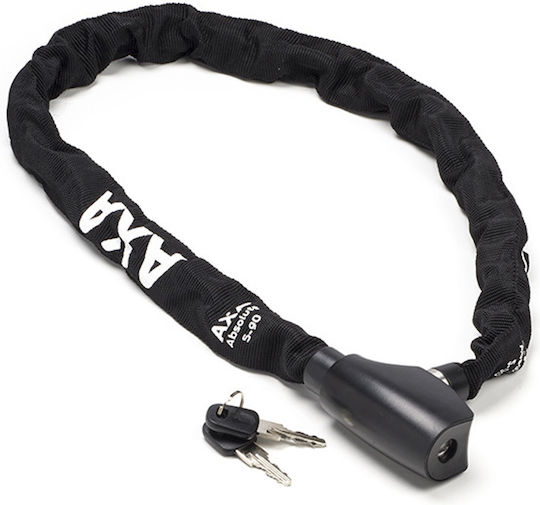AXA Fahrradschloss Kabelschloss Absolute Stahl Click-in 90 Cm 5 Mm