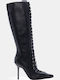Women's Boots with High Heel Black