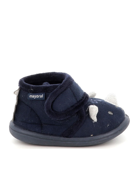 Mayoral Anatomische Kinderhausschuhe Blau