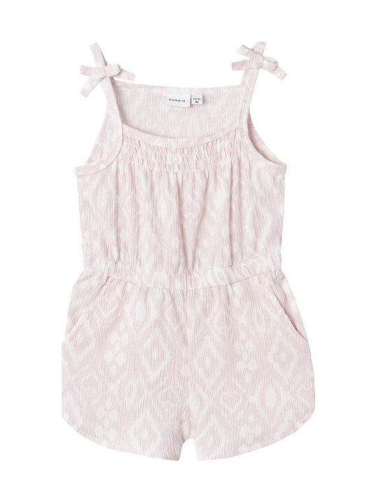 Kids Playsuit Shorts/Bermudas Fabric Pink