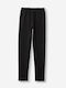 Kids Leggings Sports Long Black