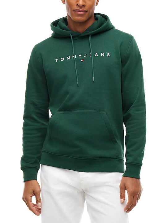 Tommy Hilfiger Φούτερ με Κουκούλα Λευκο- Πρασινο