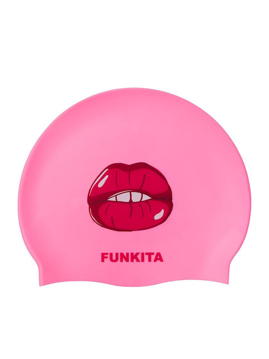 Funkita Miss Kiss Badekappen aus Silikon Funkita Rosa