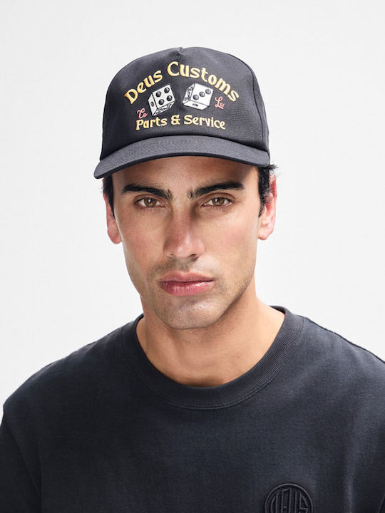 Deus Ex Machina Unisex Καπελο Baseball Μαυρο D261mha334-099 Black