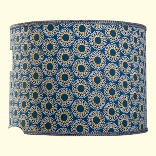 Circles Κρεμαστό Φωτιστικό Μπλε με Ντουί E27 35x25εκ.