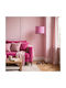 Fuchsia Dots Floor Lamp With E27 Lamp Bulb Base