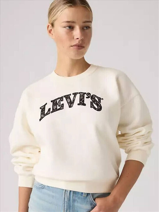 Vintage Sweatshirts & Hoodies für Damen Whites