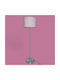 Big Floor Lamp with E27 Lamp Bulb Base Pink