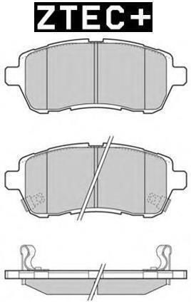 Δισκοφρενα Ztec+ Εμford Fiesta Vi Cb1 1.25 08 Bp242830