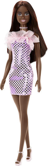 Mattel Barbie Modische Kleider Zubehör Brünette Rosa Kleid