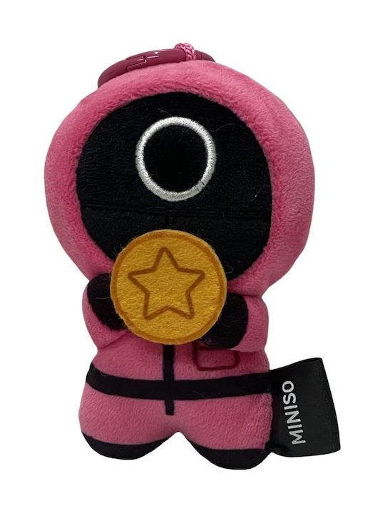 Plushy Keychain Squid Game Guard Red Circle 10cm