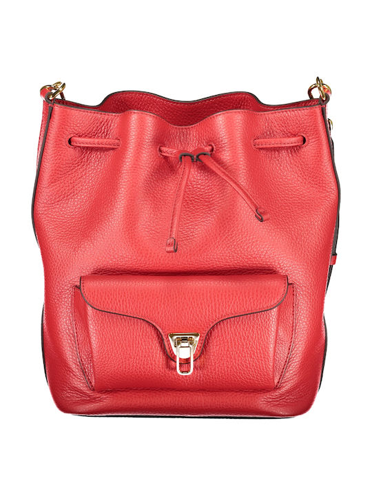 Coccinelle Women's Drawstring Handbag Red