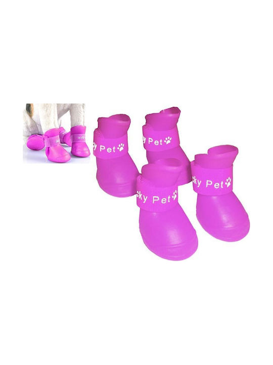 Value Imports Waterproof Dog Shoes Pet 4 Pieces...
