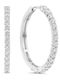 Ti Sento Silver Hoop Earrings