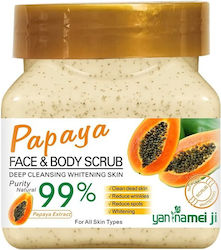 Scrub Προσώπου & Σώματος Papaya 500g