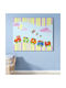 Kids Framed Metal Wall Art 30x20cm