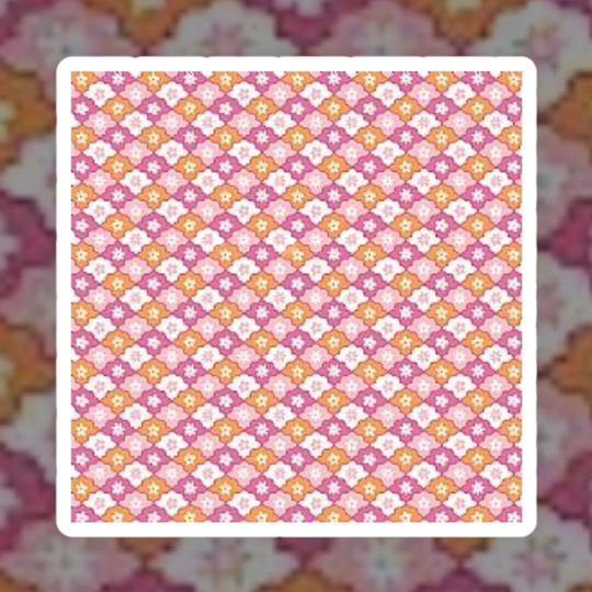 Μαξιλάρι Καναπέ Squears Pink 45x45εκ.