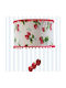 Strawsberry Field Einfaches Licht Kinderzimmer-Deckenleuchte Kremasto mit E27 Fassung 35x20cm