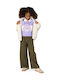 Kids Casual Short White Jacket