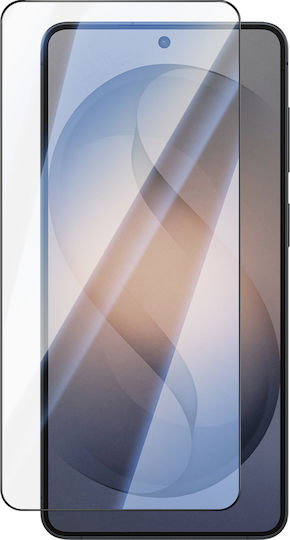 Avizar Folie Protectie Telefoane Galaxy S26 Plus Sticla Temperata Cu Margini Lipire Completa Negru Transparent