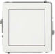 Karlik Recessed Rotary Switch Mechanism White