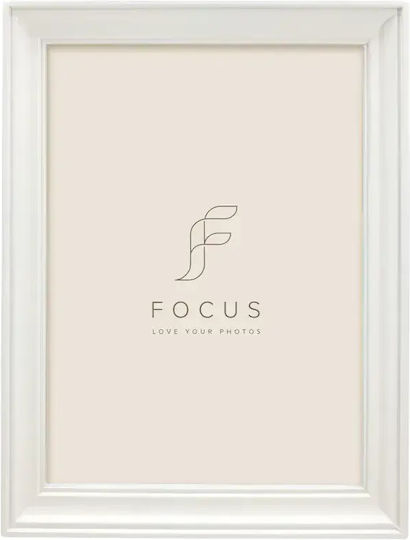Focus Wandmontage Kunststoff mit Weißem Fotorahmen
