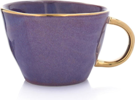 Duka Keramiktasse Lila 300ml