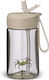 Carl Oscar Kinder Trinkflasche Grau 400ml