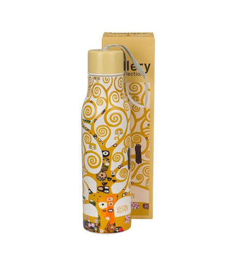 Thermosflasche Rostfreier Stahl 500ml Duo Klimt Tree Life Ecru