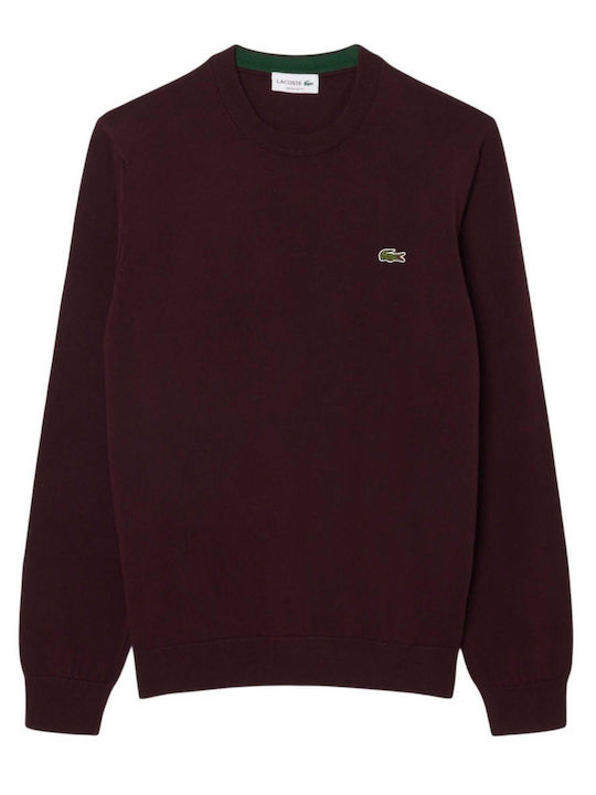 Lacoste Pulover Burgundy