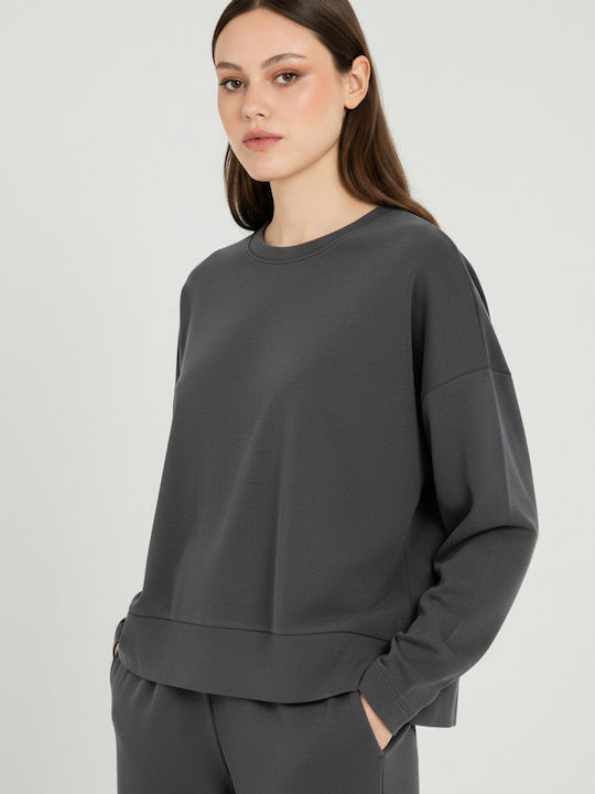 Philosophy Wear Damen Bluse Philosophy Grau