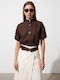 Women's Brown Blouse