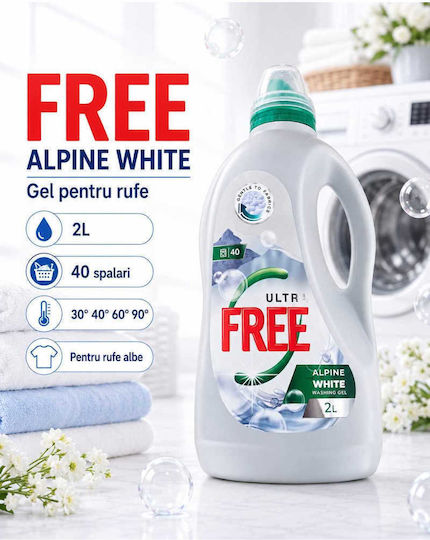 Lichid Detergent Pentru Rufe Albe Și Colorate 2lt 40 Spălări