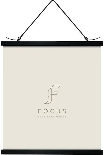 Focus Plastic Wall-Mounted Photo Frame With Black Frame