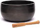 Handmade Japanese Meditation Bowl Stick Japanese Singing Bowl Kuro-orin 13cm