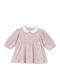 Girls Long Sleeve Dress Pink 102693-015-6-9M