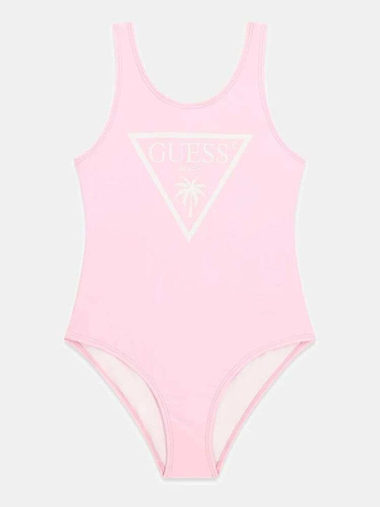 Guess Детски Бански Цял Розов
