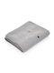 Duka Babydecke Kinderbett Baumwolle Grau 100x130cm