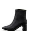 Fernie Leather Women's Ankle Boots Black