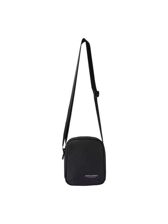 Black Geantă De Umăr / Crossbody Pentru Bărbați Neagră