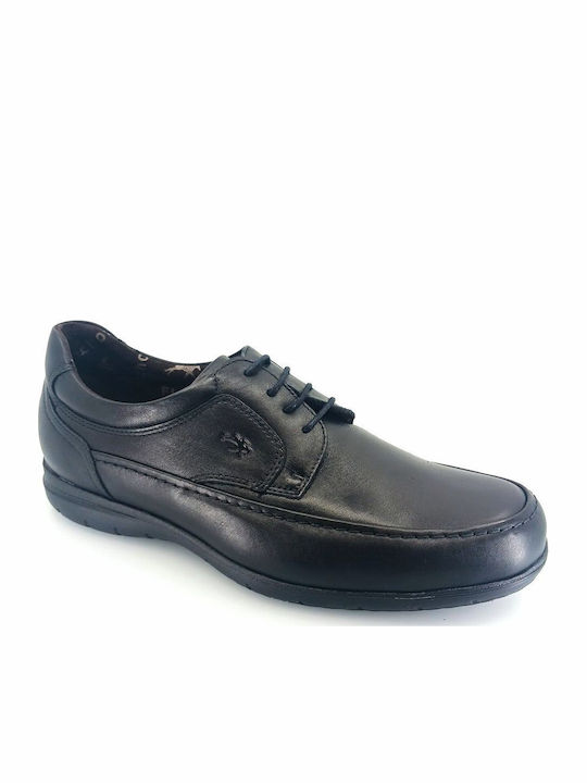 Leather Men's Casual Shoes Black