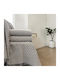 Linea Home Lotus Ριχτάρι Πολυθρόνας Chenille 180x160εκ. Μπεζ