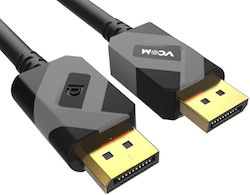Кабел Vcom Cg622-1.5m От DisplayPort Мъжки Към DisplayPort Мъжки 1.5m Черен